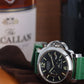 Officine Panerai Luminor Power Reserve PAM00090, Black Dial, Limited Edition to 3000 Pieces - Stainless Steel on Strap