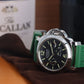 Officine Panerai Luminor Power Reserve PAM00090, Black Dial, Limited Edition to 3000 Pieces - Stainless Steel on Strap