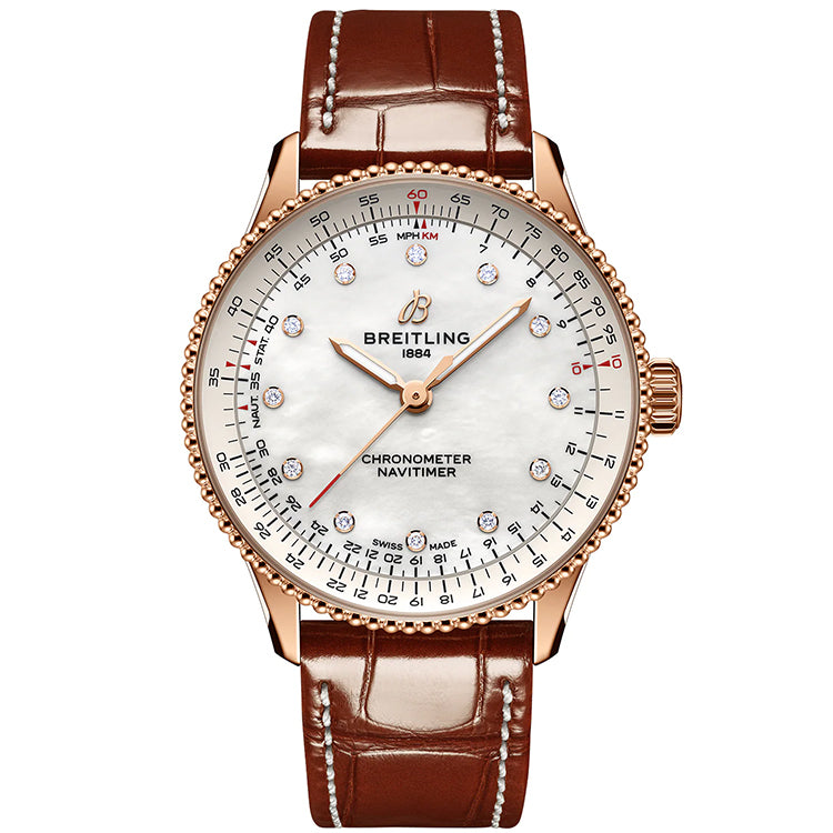 Breitling Navitimer B17 36mm Red Gold – Ref. R17327211A1P1