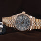 Rolex Sky-Dweller 'Annual Calendar Dual Time Zone', Grey Sundust Dial, Fluted Bezel - 18kt Rose Gold on Jubilee Bracelet