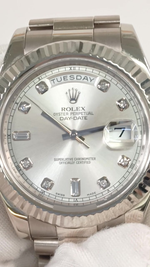 Rolex Day-Date 218239A stock 42208 — Front