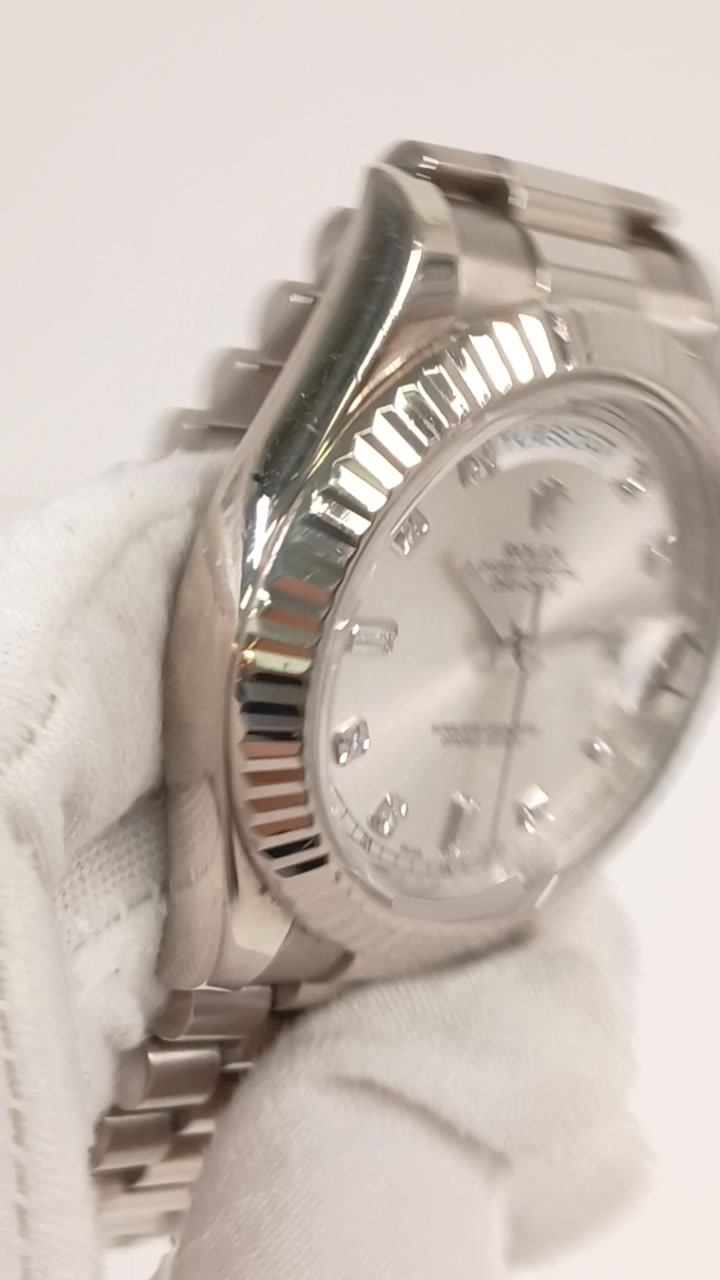 Rolex Day-Date 218239A stock 42208 — Side opposite crown
